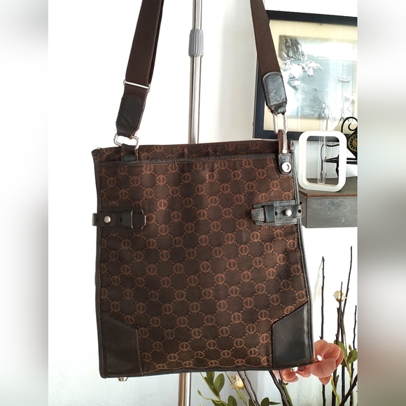 Double.M Milano Messanger Bag ( Canvas and leather mix) - Picture 7 of 17